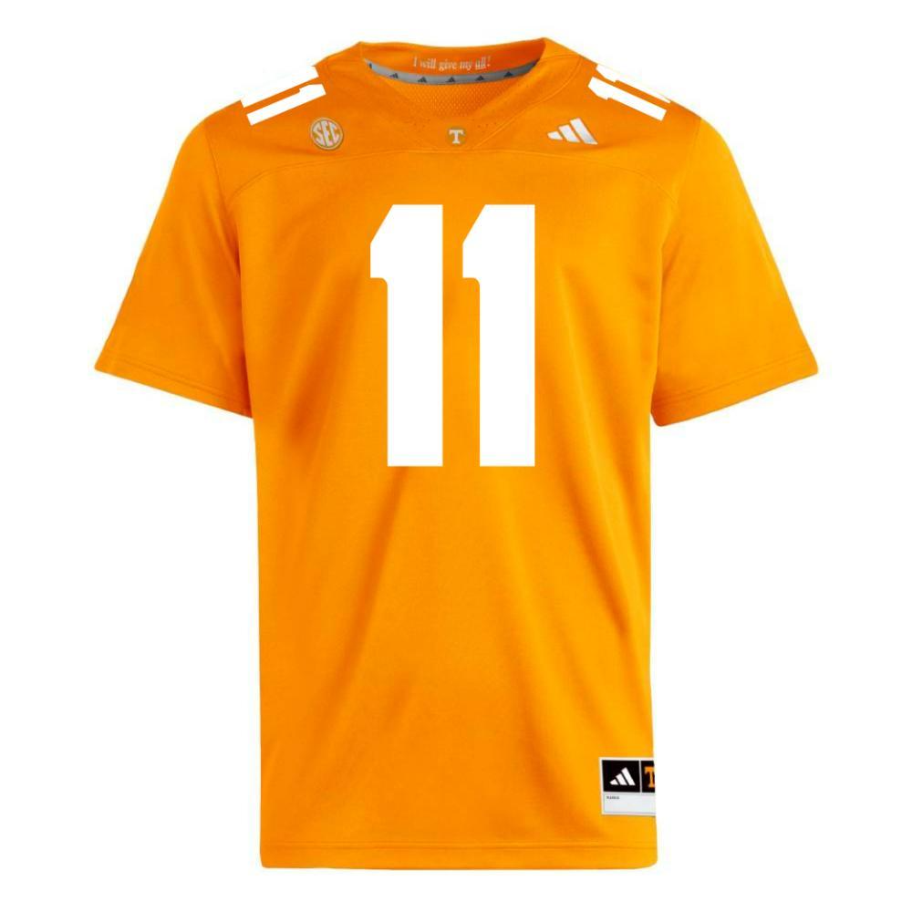 Faizon Brandon Tennessee Orange Jersey Front